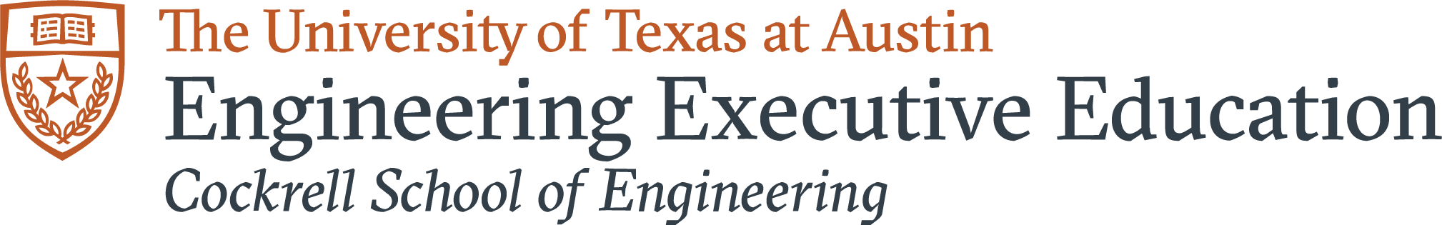 University of Texas at Austin Engineering Executive Education at Cockrell School of Engineering Logo